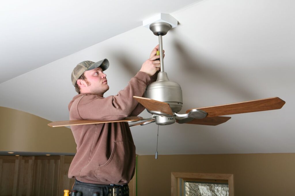 ceiling fan installation